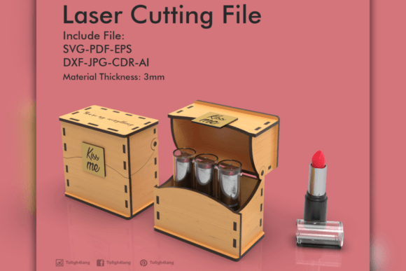 Caja De Maquillaje Creativo Digital